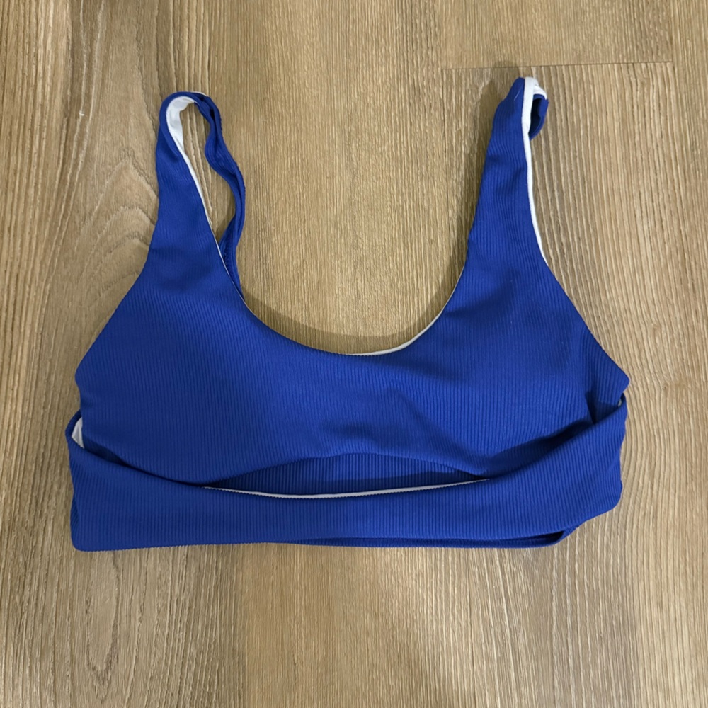 SHEIN Royal Blue Bikini Top